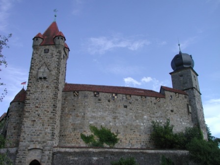 The Red and Blue towers